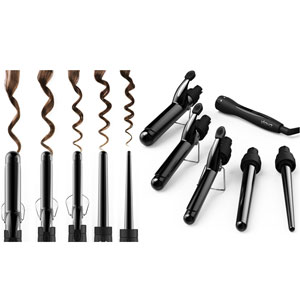 xtava Satin Wave 5 in 1 Curling Iron and Wand Set Review