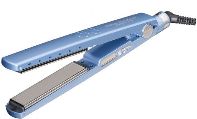 8. BaBylissPRO Nano Titanium-Plated Straightening Iron with Blue Heat Resistant Mat - wide 10