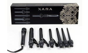 XARA 6 in 1 Professional Ceramic Curling Iron Set