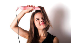 flat iron for fine hair