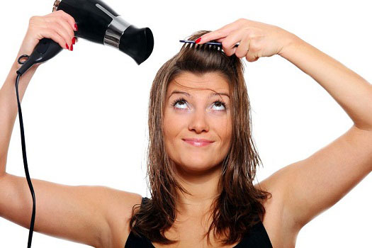 how to dry your hair